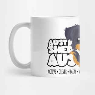 DGBigHeads - Aussie Black Tan Mug